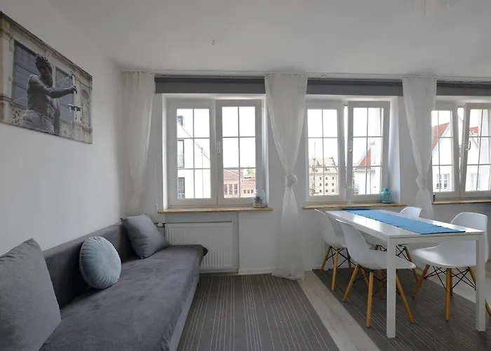 Apartament Targ Stare Miasto Z Widokiem I Parkingiem